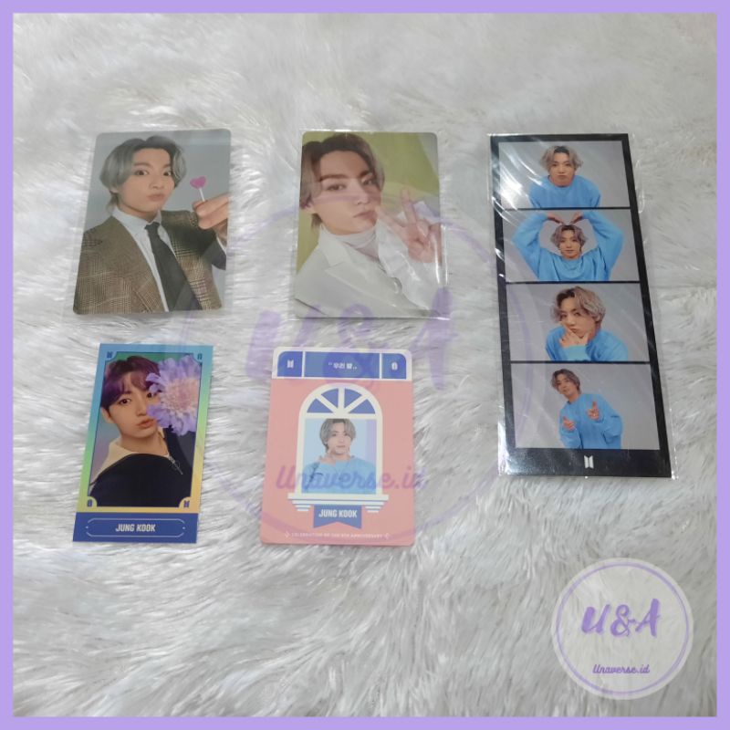 [Unaverse] READY SET PHOTOCARD JUNGKOOK FESTA 2021 OFFICIAL