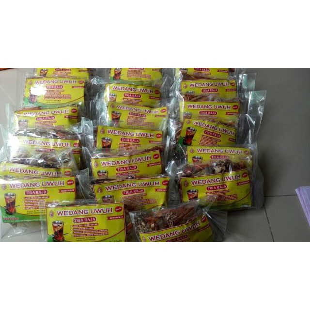 

Wedang Uwuh /pack isi 10, Instan Sameday Delivery Jogja