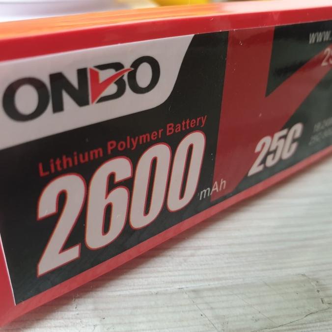 Lipo Battery 2s 7.4v 2600mah 25-50c Onbo Nano Power