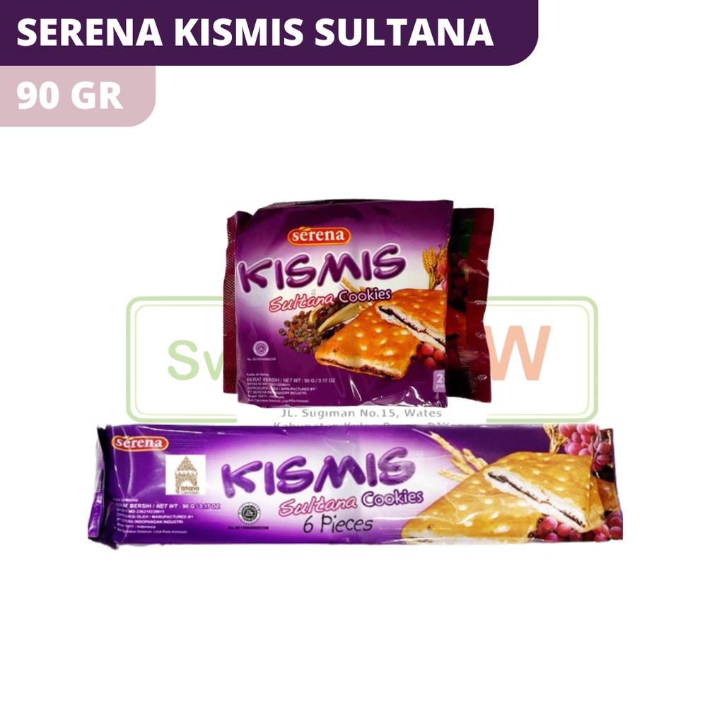 

SERENA KISMIS SULTANA 90GR