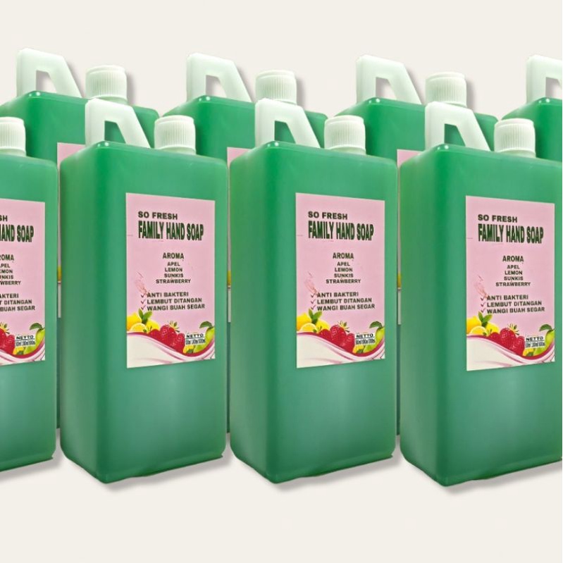 SABUN CUCI TANGAN APEL 1 L (SO FRESH FAMILY HAND SOAP)