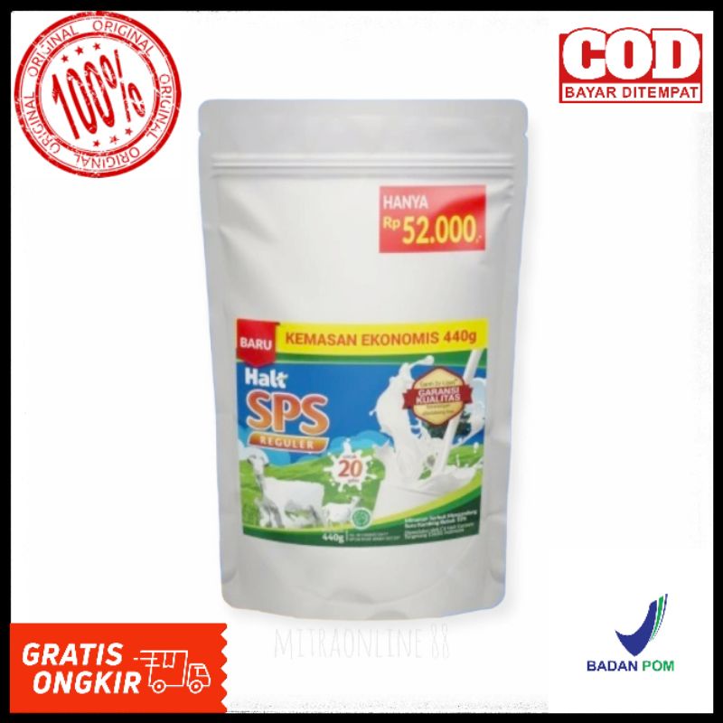 

Susu Kambing HALT SPS | 1 Pouch @440gr Original