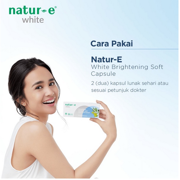 ❤ jselectiv ❤ NATUR-E Soft Capsule Daily Nourishing 100 IU 300 IU | Advanced | White || Kapsul Lunak Vitamin E Alami Menutrisi Kulit dari Dalam NATUR E
