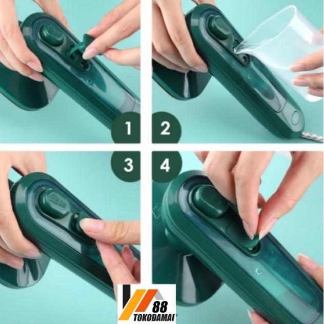 Setrika Uap Mini / Strika Traveling - SETRIKA UAP