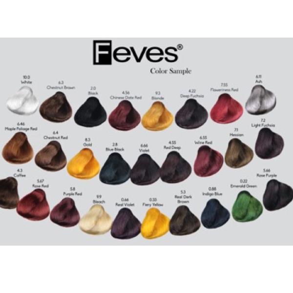 ダ Feves Hair Color 60 ml お