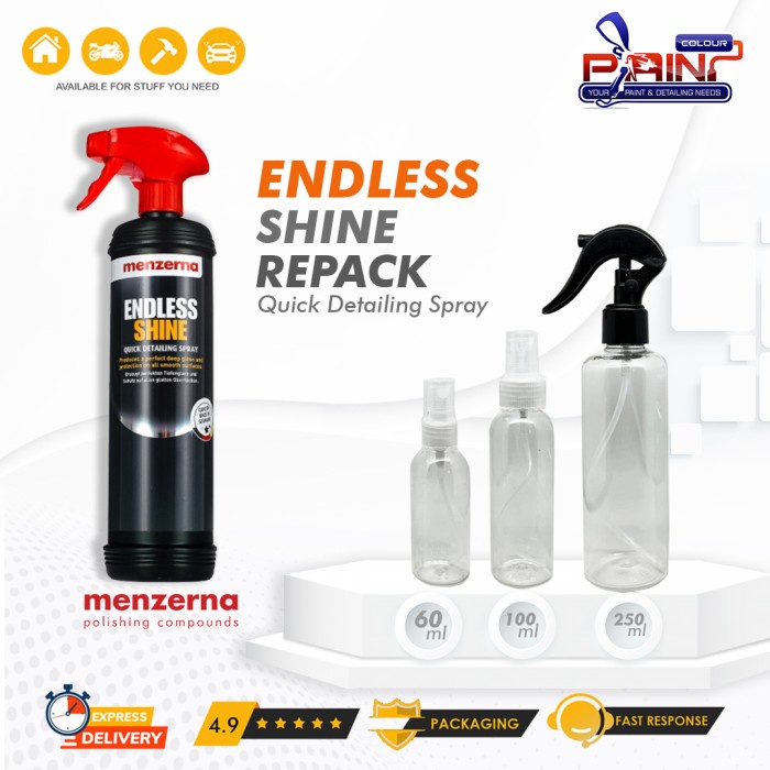 MENZERNA ENDLESS SHINE Quick Detailing Spray - REPACK