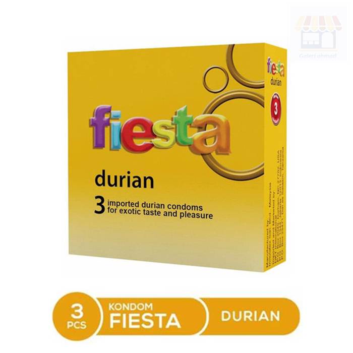 Fiesta Durian Kondom Rasa Durian Isi 3Pcs