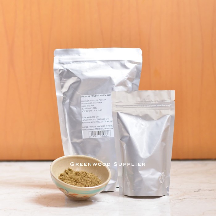 

BISA COD Houjicha / Hojicha Powder - 100G (PREMIUM QUALITY) /TEH DIET/TEH PELANGSING/TEH HIJAU/TEH