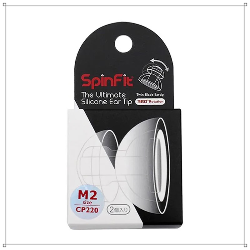 SpinFit TwinBlade CP220 Earphone Eartips Replacement Upgrade