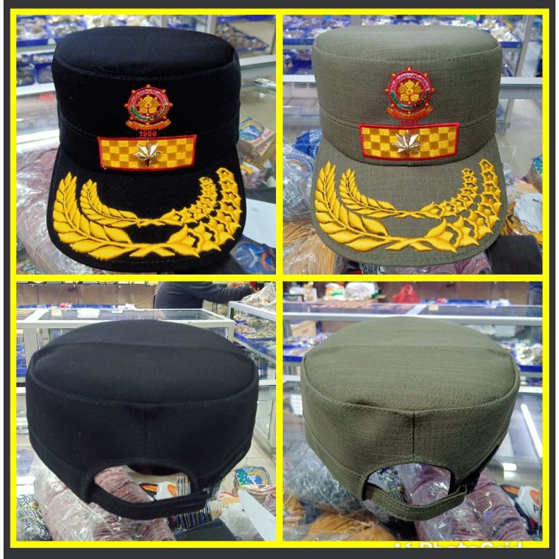 TOPI KOMANDO POL PP GOLONGAN IV C TOPI KOMANDO POL PP 4C