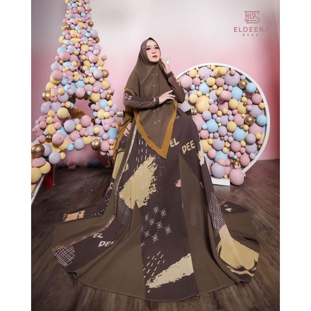 (GRATIS TOTEBAG ELDEENA) MAHREEN SYARI BY ELDEENA SYARI / GAMIS ELDEENA TERBARU NOVEMBER