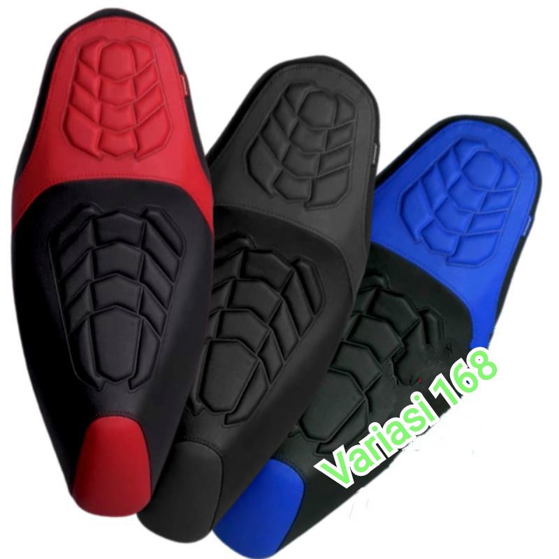 Sarung Kulit Jok Motor Cover Custom Press Busa Timbul Motor PCX Vario NMAX Scoopy Beat