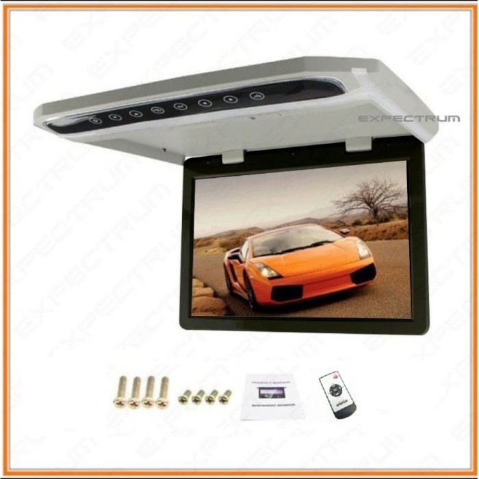 Tv Plafon / Roof 10.1" Led Slim Universal. Monitor Only.