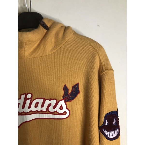 Mlb hoodie second Indians