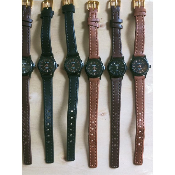 COD JAM CEWEK UKURAN KECIL TALI KULIT