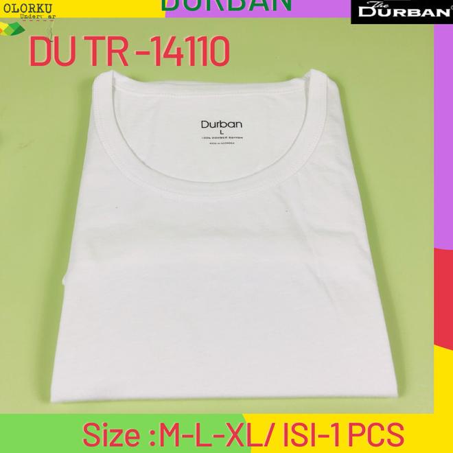 Kaos Dalam DURBAN SPORT 14110 PUTIH ISI 1 - M
