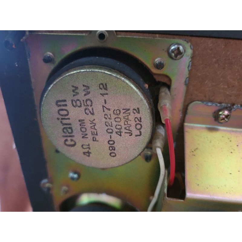 Speaker Vintage Car Audio 3 way CLARION GS-501 kondisi full ori JAPAN