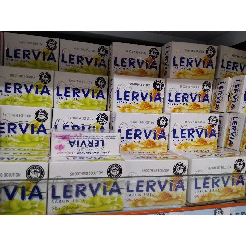 Lervia Sabun Batang Sabun Susu all variant