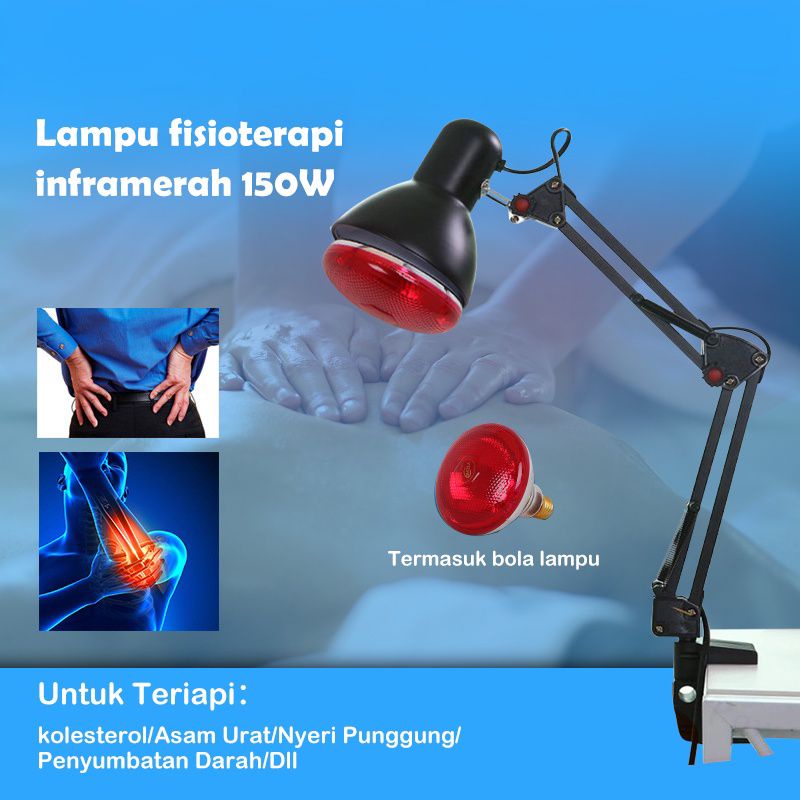Alat Fisioterapi Lampu Infrared Infra merah Lengkap Lampu Terapi Infra Red Alat Terapi Infrared Mera
