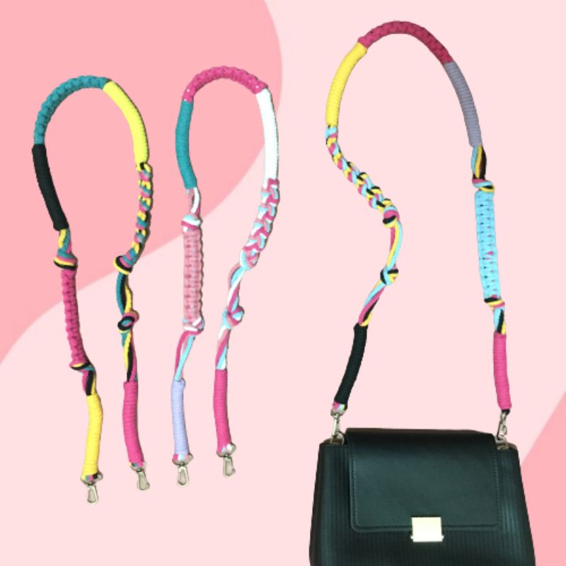 Lolipop Strap Bag Tali Tas Macrame Premium