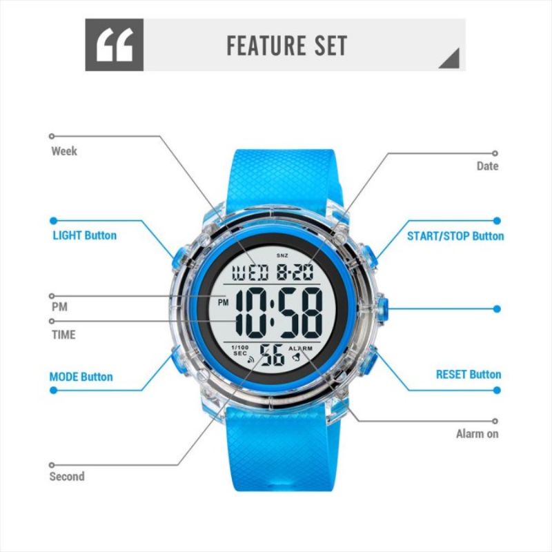 Jam Skmei 1996 original bergaransi free gift box