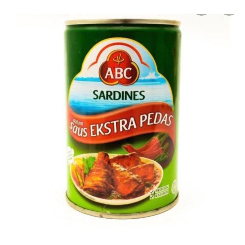 

Sarden ABC saus extra pedas 425gr