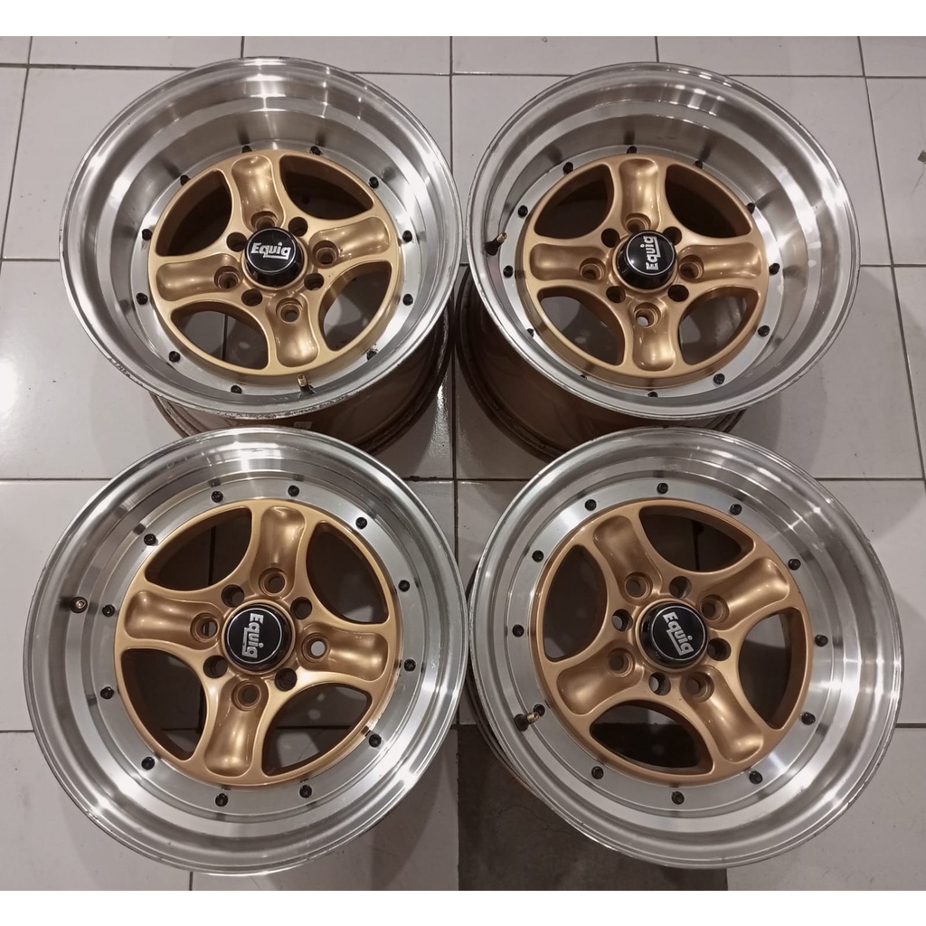 VELG MOBIL SECOND EQUIP RING 15 LEBAR 8/9 PCD 8X100/114,3 + BAN