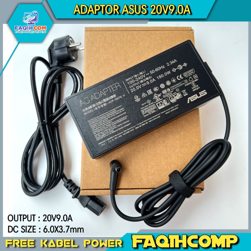 Adaptor Laptop Charger ASUS ROG 15 GX550LXS RTX2080 20V 9A 180W