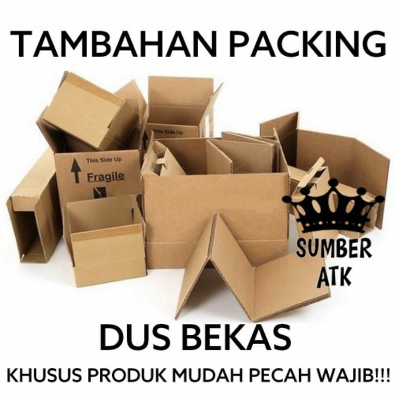 

packing Dus/Tambahan Packing Keamanan Paket