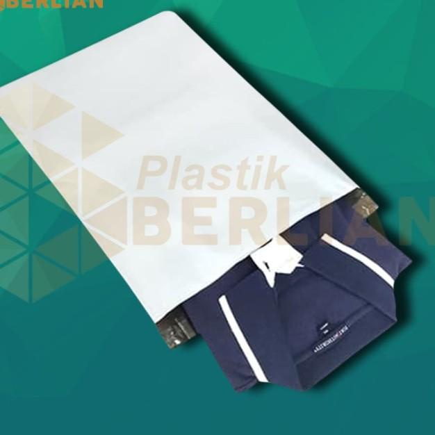 

Plastik Amplop Packaging Polymailer Polybag 35x45 isi 100 White