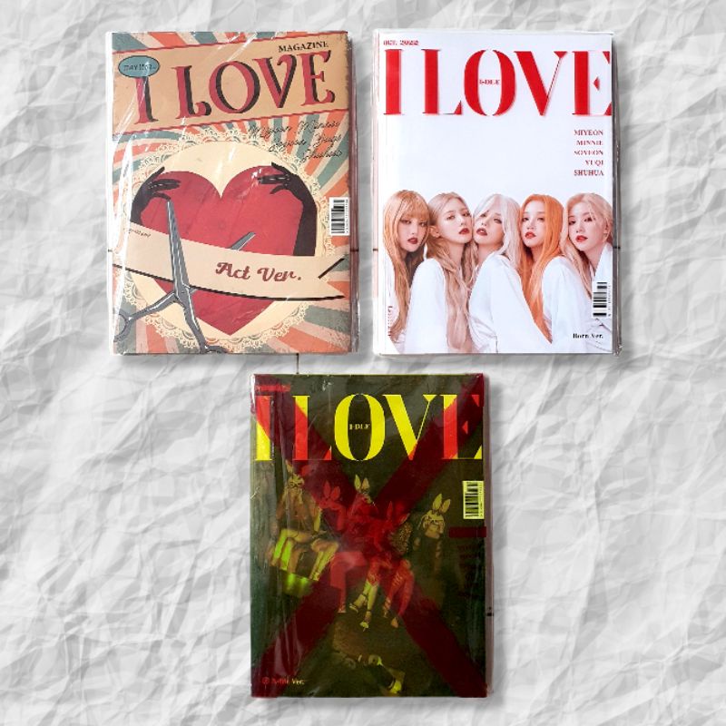 [+Ktown4u Benefit] (G)I-DLE 5th Mini Album - I LOVE