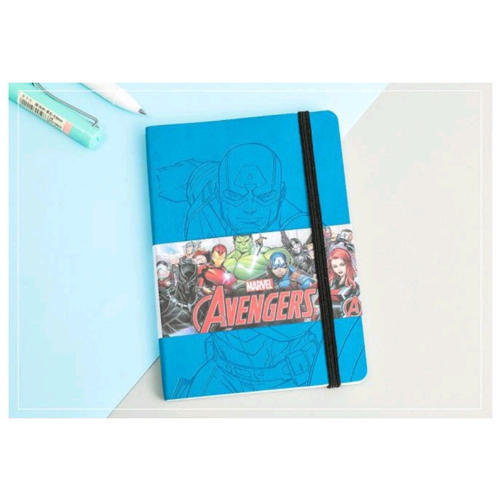 Miniso Marvel PU Memo Book