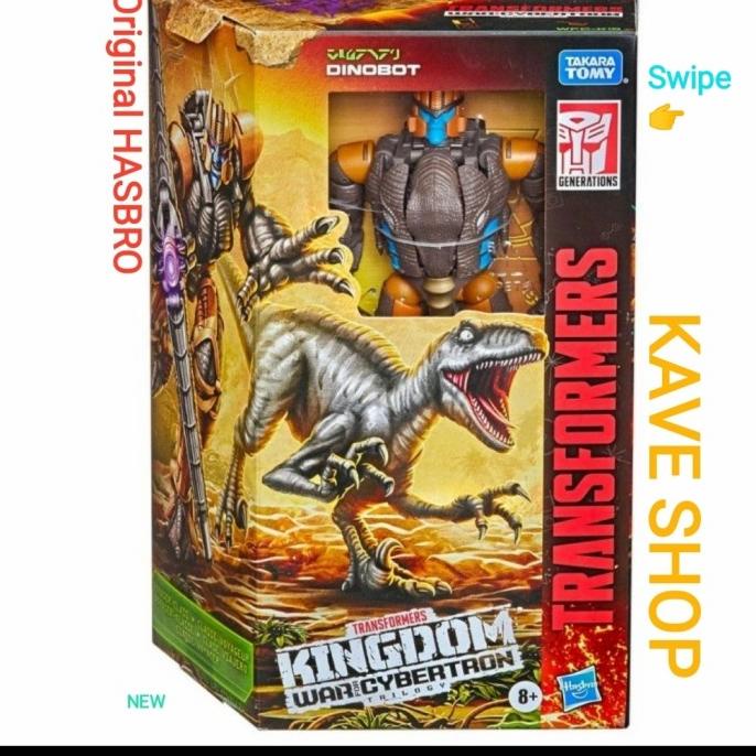 Transformers KINGDOM Autobot : Dinobot - Original HASBRO - NEW