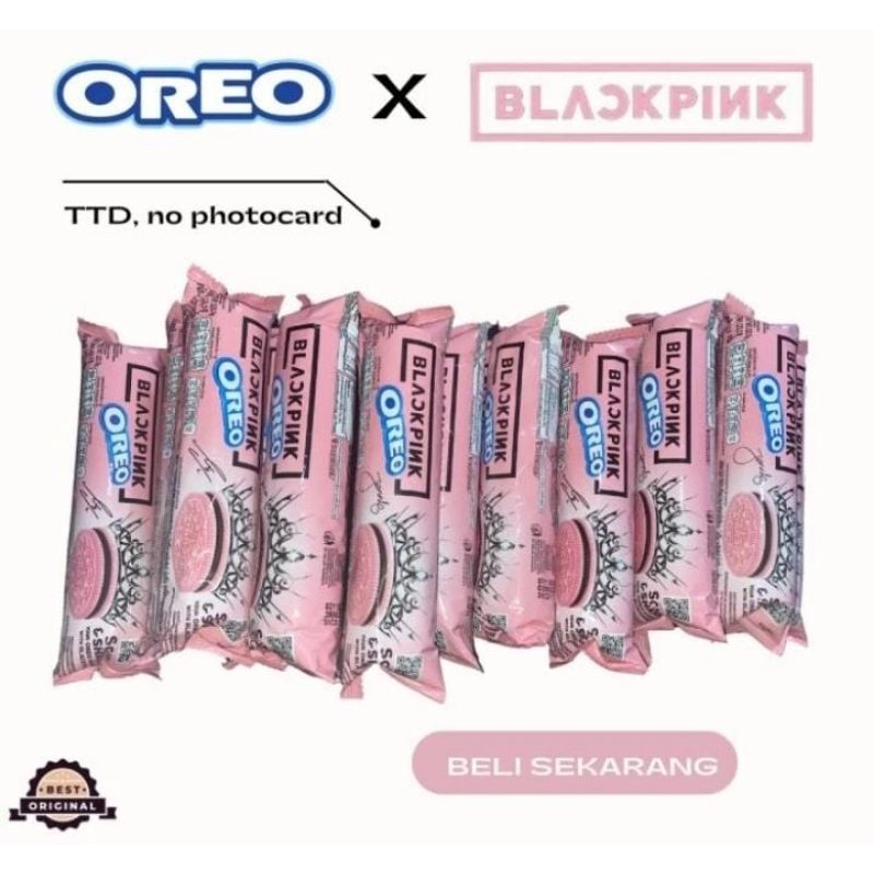 

OREO X BLACKPINK LIMITED EDITION NO PC only ttd oreo
