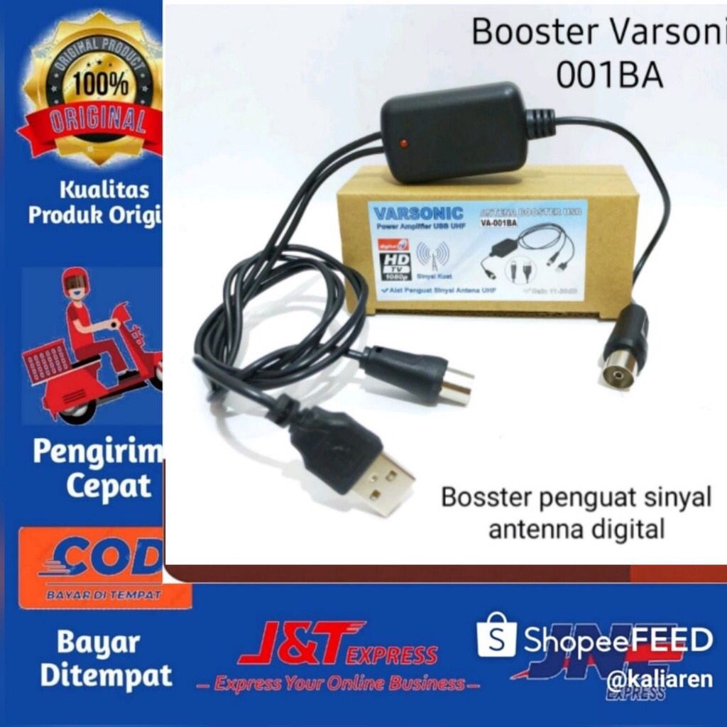 Boster Penguat Sinyal Antena TV UHF/Antena Biasa (COD)