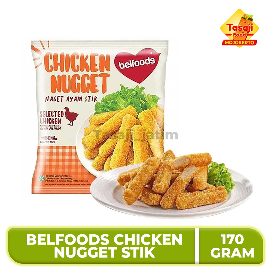 

Belfoods Chicken Nugget Stik 170 gr