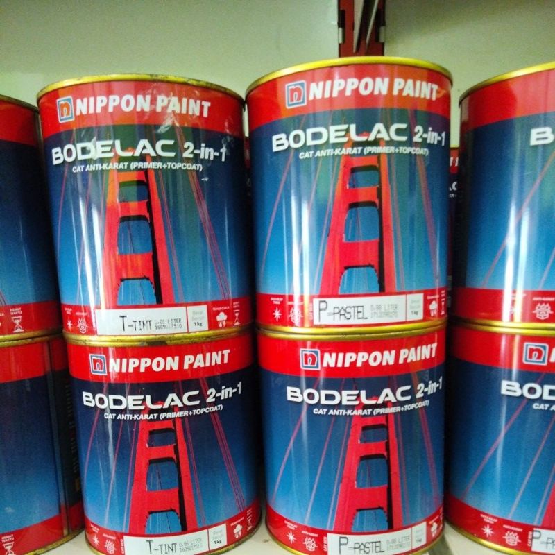 

Cat Minyak Anti Karat Bodelac 2 in 1 ( 1 Liter )