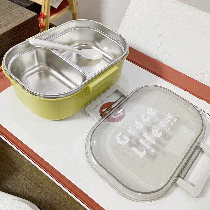 NAOMI - Banyak Model Lunch Box Hajime - Kotak Bekal Stainless Steel Anti Tumpah - Tepak Makan Anak Dewasa anti tumpah kotak makan seal anti bocor - Tepak Plastik souvenir ultah ulang tahun