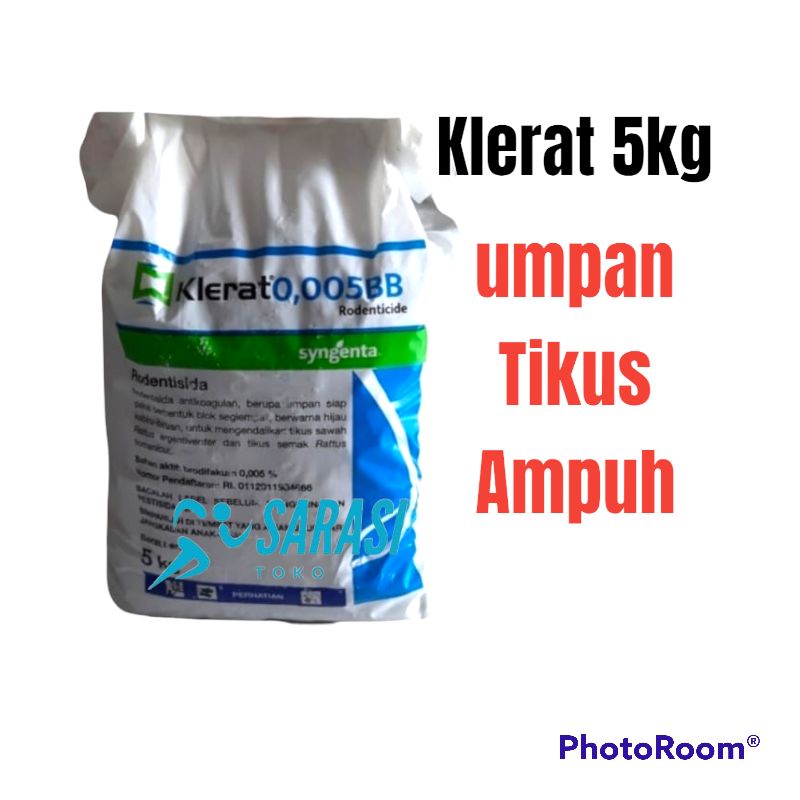 Klerat kemasan 5 kg Racun Tikus produk Syngenta