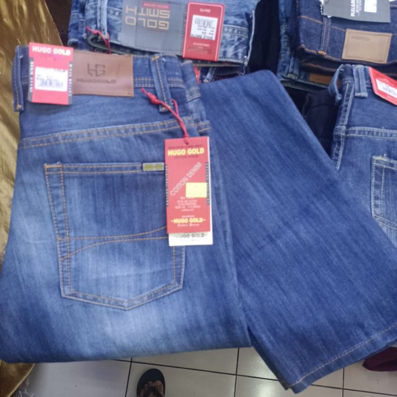 Celana Panjang Pria Standar Hugo Gold Bahan Sinaran fashion