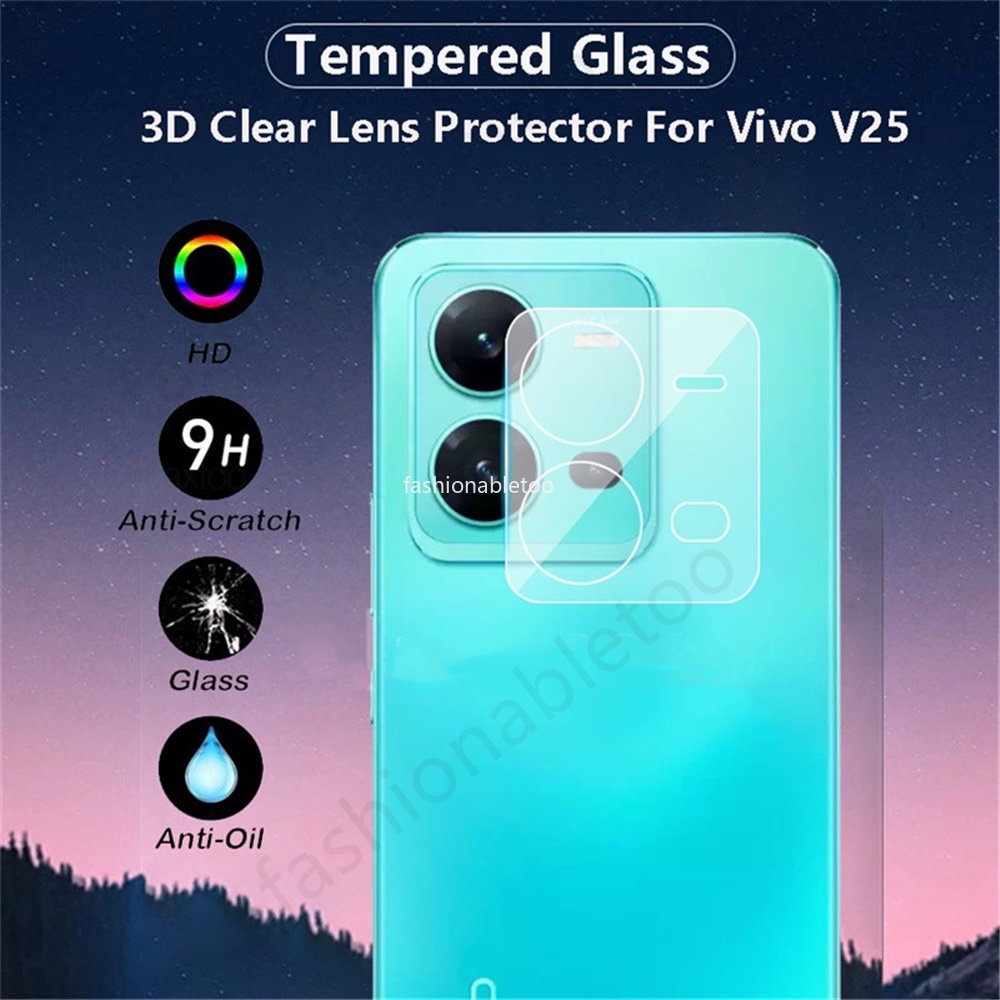 Vivo V25 / V25E Camera Lens Protector Film Full Glass Tempered Anti Gores Camera