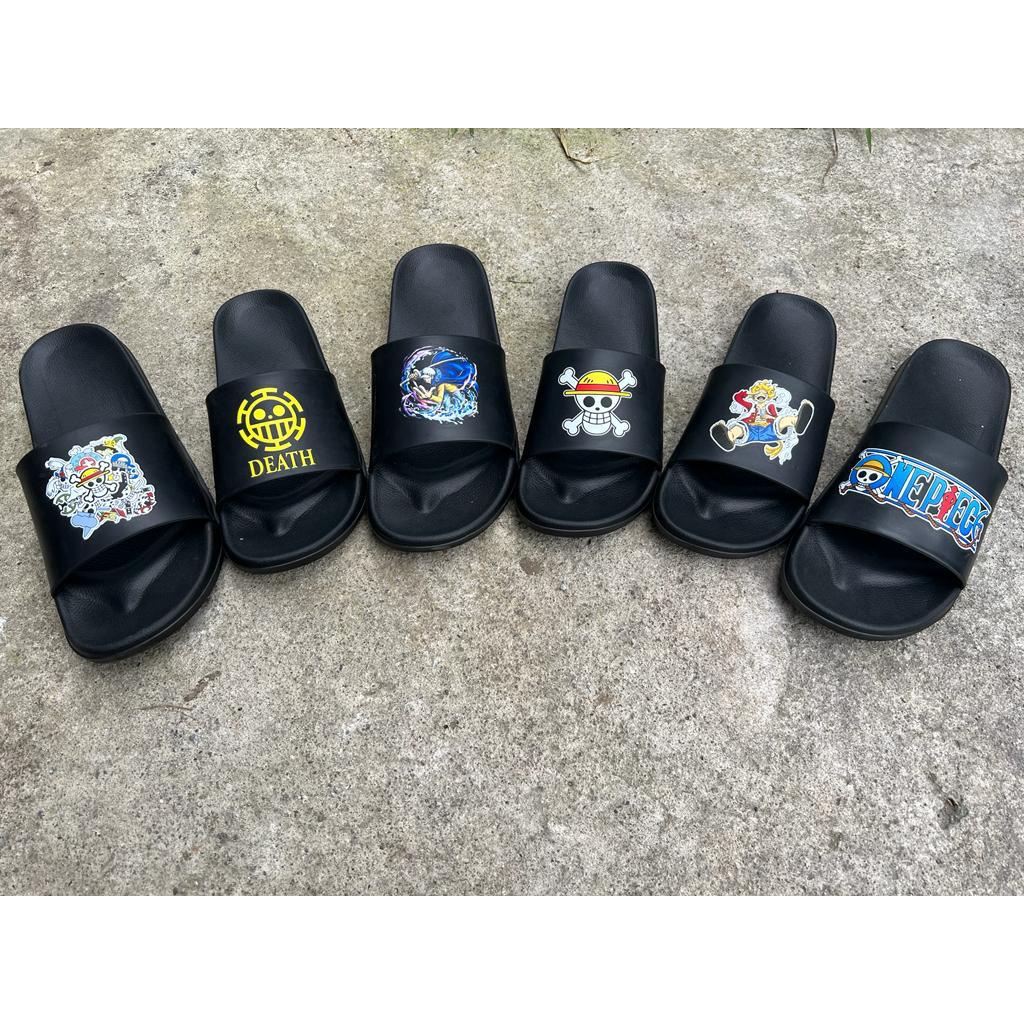 Sandal selop bahan karet Design One Piece ( KZ23-KZ29 )