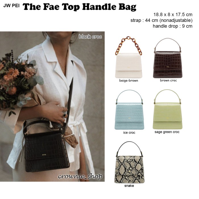 JW PEI the fae top handle bag