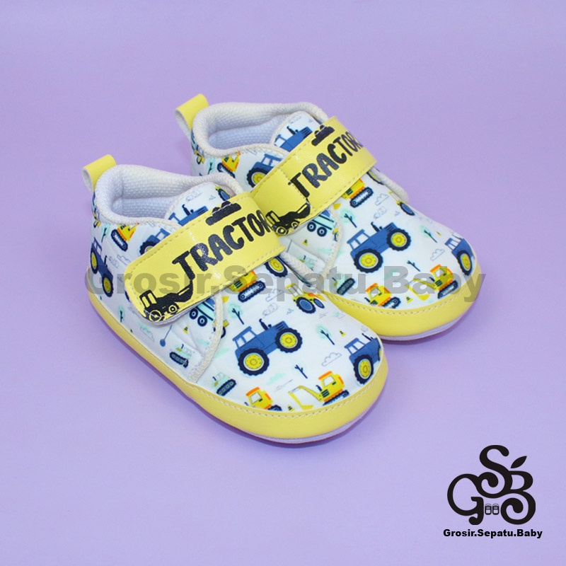 prewalker sepatu bayi laki laki perempuan umur 2 - 12 bulan model casual TRUCKTOR ringan &amp; fleksibel