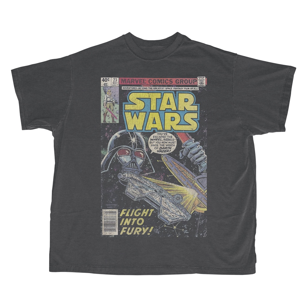 Star Wars / Kaos Star Wars Oversized / Vintage Tee / Star Wars Movie Tshirt