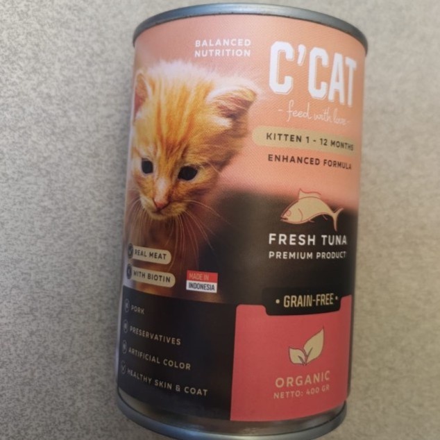 CCAT Kitten Tuna Cat Wet Food 400gr