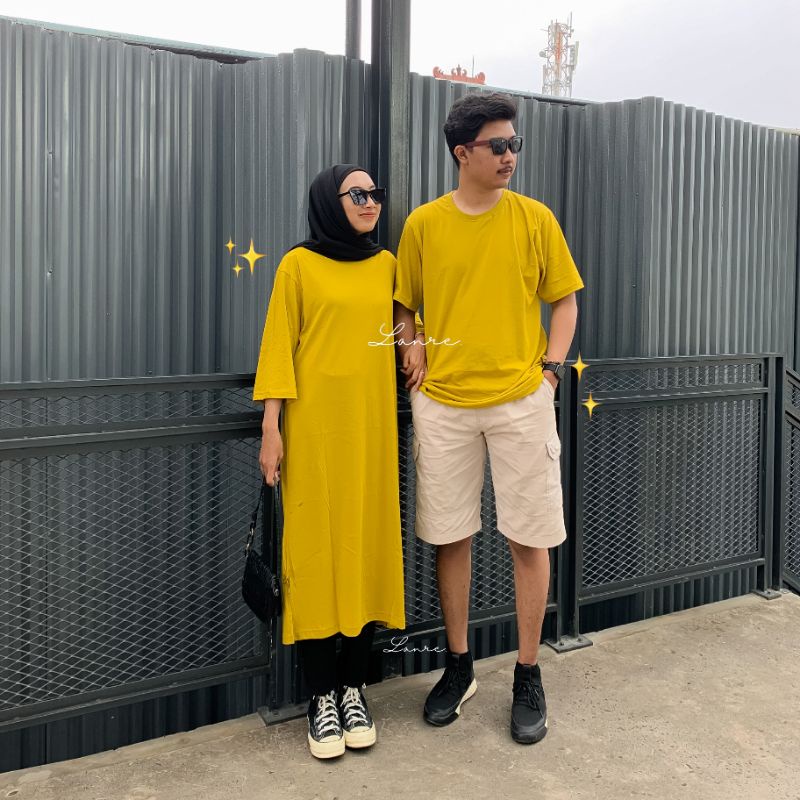 COUPLE SET morfia &amp; oxa - kaos couple - coue set dress - baju pasangan