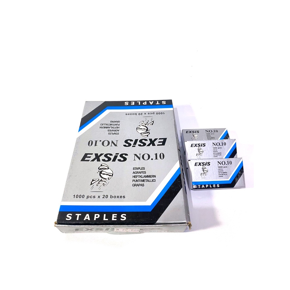 

ISI STAPLES NO 10 (KECIL) HARGA GROSIR - Biru