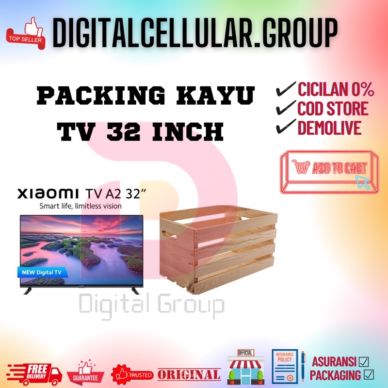 Packing Kayu MI TV 32 Inch