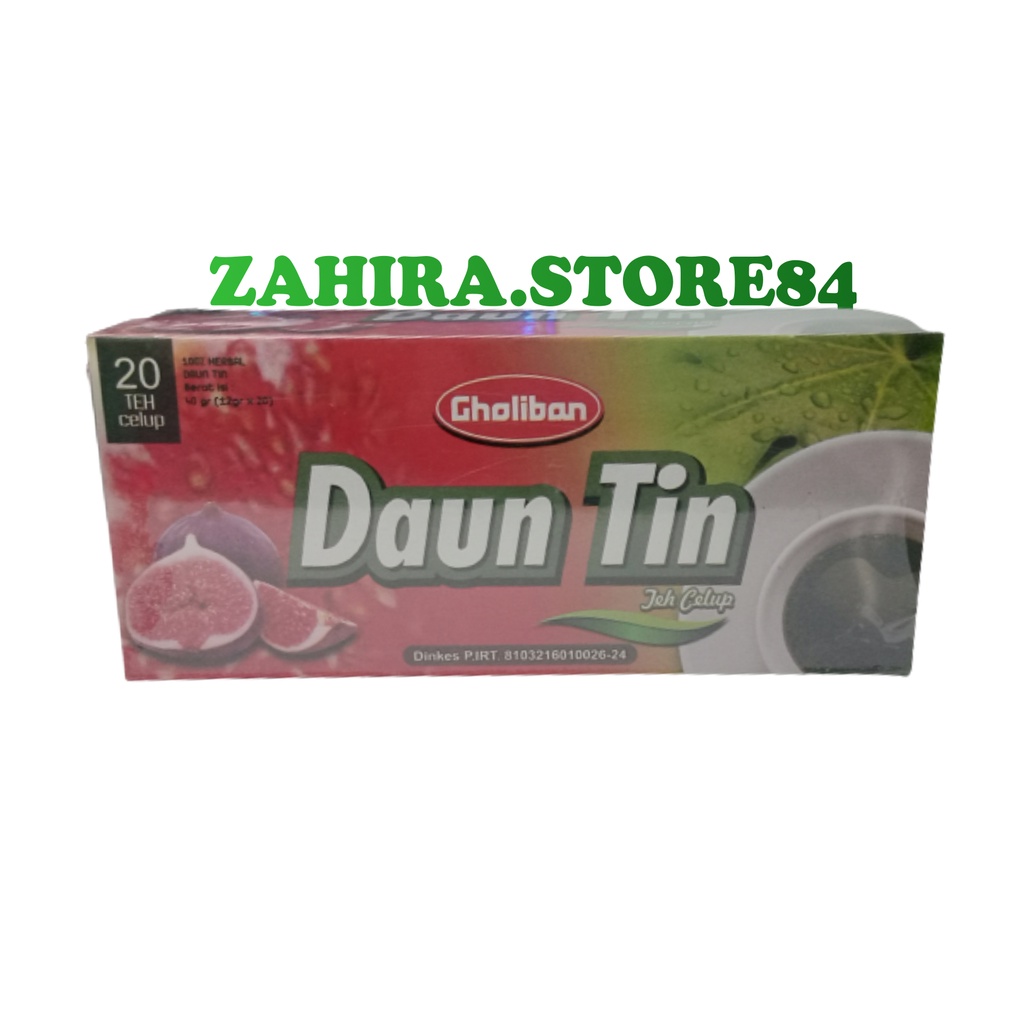 

Teh Celup Daun Tin GHOLIBAN @20 Bag